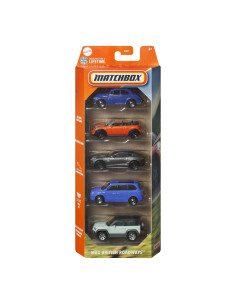 MTC1817_JBX33,Matchbox Set 5 Masinute Metalice Mbx British Roadways Scara 1:64