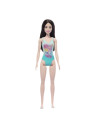 MTDWJ99_HXX51,Papusa Barbie Bruneta Cu Costum De Baie Albastru