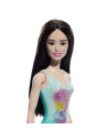 MTDWJ99_HXX51,Papusa Barbie Bruneta Cu Costum De Baie Albastru