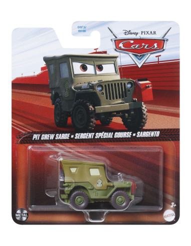 MTDXV29_JDL75,Masinuta Metalica Cars3 Personajul Pit Crew Sarge
