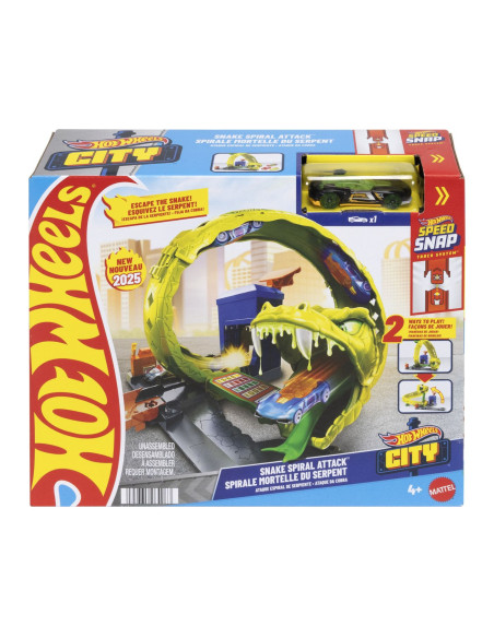 MTHDR29_JBM63,Hot Wheels City Pista Atacul Spiral Al Sarpelui