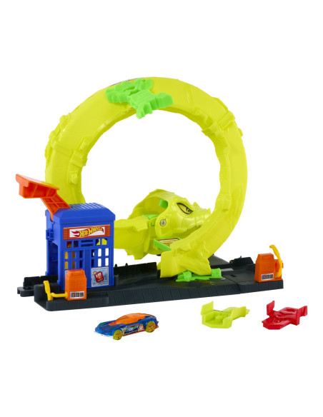MTHDR29_JBM63,Hot Wheels City Pista Atacul Spiral Al Sarpelui