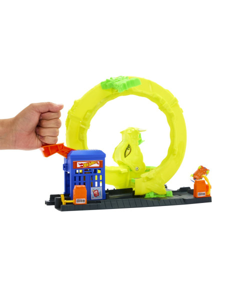 MTHDR29_JBM63,Hot Wheels City Pista Atacul Spiral Al Sarpelui