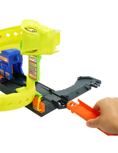 MTHDR29_JBM63,Hot Wheels City Pista Atacul Spiral Al Sarpelui