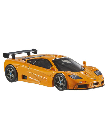 MTHMD41_HWT15,Hot Wheels Premium Real Riders Masinuta Metalica Mclaren F1 Gtr 1995 Scara 1:43