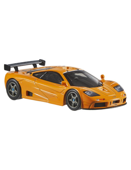 MTHMD41_HWT15,Hot Wheels Premium Real Riders Masinuta Metalica Mclaren F1 Gtr 1995 Scara 1:43