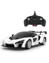 Ras96300_Alb,Masina Cu Telecomanda Mclaren Senna Alb Cu Scara 1 La 18