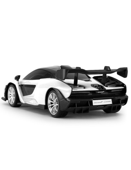 Ras96300_Alb,Masina Cu Telecomanda Mclaren Senna Alb Cu Scara 1 La 18