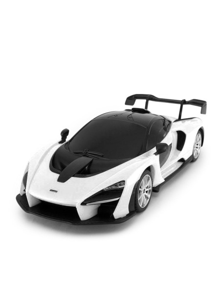 Ras96300_Alb,Masina Cu Telecomanda Mclaren Senna Alb Cu Scara 1 La 18