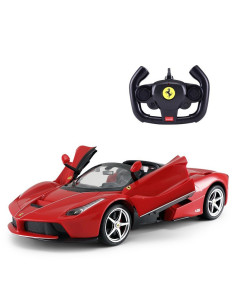 Ras75800_Rosu,Masina Cu Telecomanda Laferrari Aperta Rosu Scara 1 La 14 2
