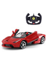 Ras75800_Rosu,Masina Cu Telecomanda Laferrari Aperta Rosu Scara 1 La 14