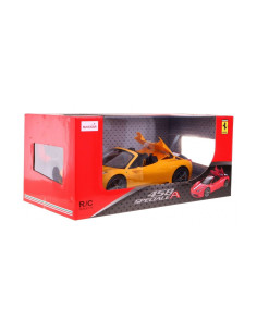 Ras74500_Galben,Masina Cu Telecomanda Ferrari 458 Speciale A Galben Scara 1 La 14