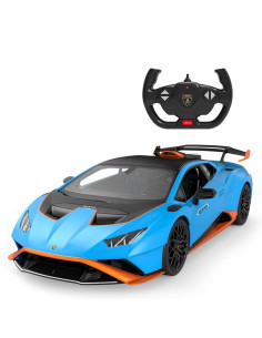 Ras98700_Albastru,Masina Cu Telecomanda Lamborghini Huracan Sto Albastru Scara 1 La 14 2