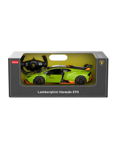 Ras98700_Verde,Masina Cu Telecomanda Lamborghini Huracan Sto Verde Scara 1 La 14