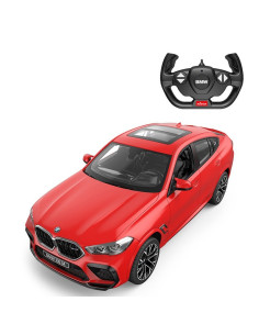 Ras99200_Rosu,Masina Cu Telecomanda Bmw X6 M Rosu Scara 1 La 14 2