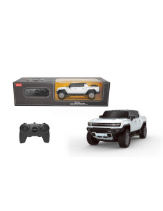 Ras93100_Alb,Masina Cu Telecomanda Hummer Ev Alb Cu Scara 1 La 24