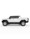 Ras93100_Alb,Masina Cu Telecomanda Hummer Ev Alb Cu Scara 1 La 24