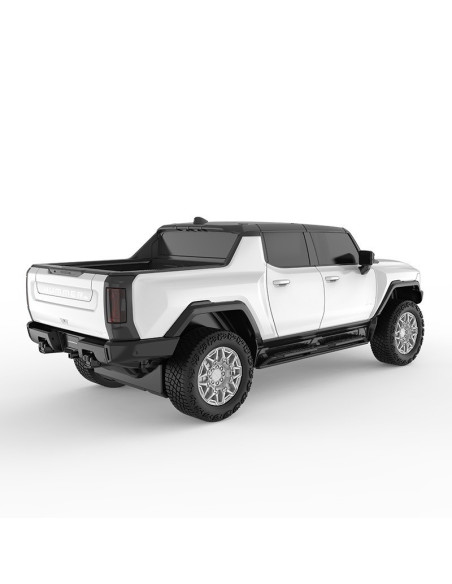 Ras93100_Alb,Masina Cu Telecomanda Hummer Ev Alb Cu Scara 1 La 24