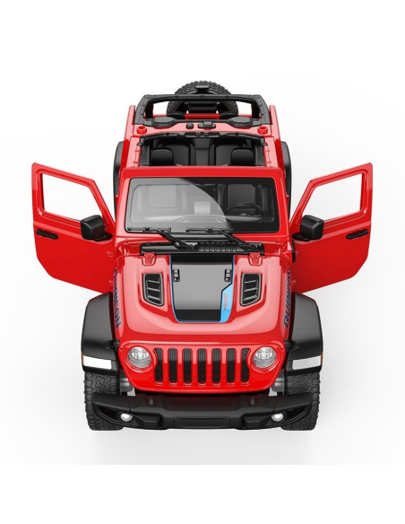 Ras64610_Rosu,Masinuta Metalica Jeep Wrangler Rubicon 4xe Rosu Scara 1 La 24