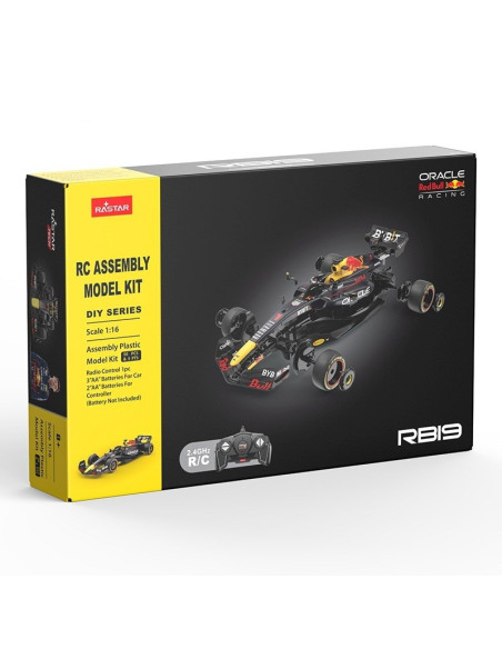 Ras92600,Masinuta Construibila Cu Telecomanda Red Bull F1 Rb19 Scara 1 La 16