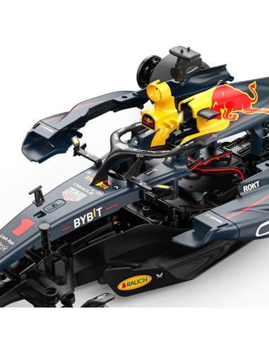 Ras92600,Masinuta Construibila Cu Telecomanda Red Bull F1 Rb19 Scara 1 La 16