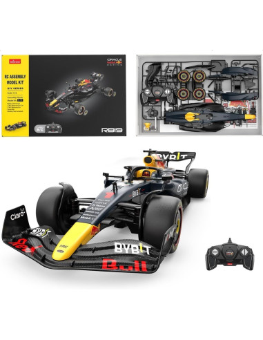 Ras92600,Masinuta Construibila Cu Telecomanda Red Bull F1 Rb19 Scara 1 La 16