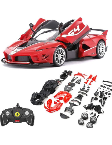 Ras96900,Masinuta Construibila Cu Telecomanda Ferrari Fxxk Evo Scara 1 La 18
