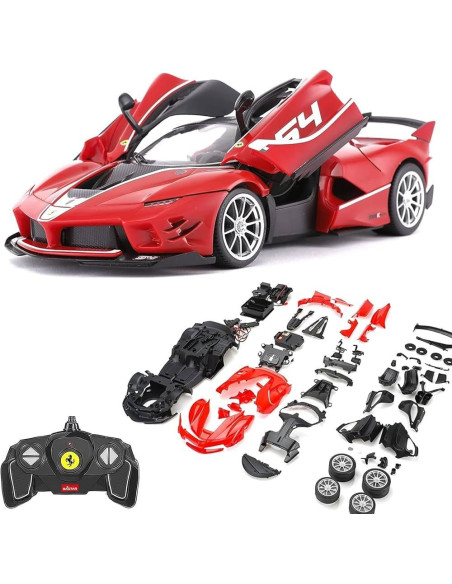 Ras96900,Masinuta Construibila Cu Telecomanda Ferrari Fxxk Evo Scara 1 La 18
