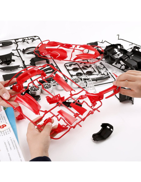 Ras96900,Masinuta Construibila Cu Telecomanda Ferrari Fxxk Evo Scara 1 La 18