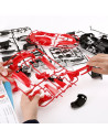 Ras96900,Masinuta Construibila Cu Telecomanda Ferrari Fxxk Evo Scara 1 La 18
