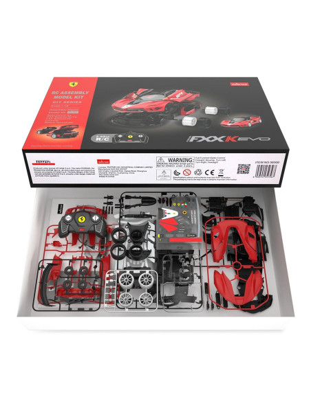 Ras96900,Masinuta Construibila Cu Telecomanda Ferrari Fxxk Evo Scara 1 La 18