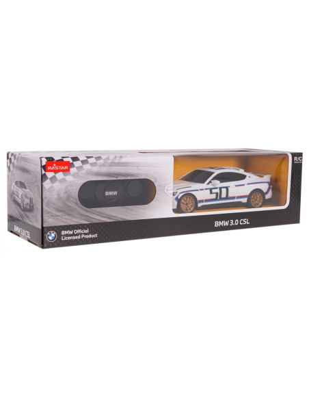 Ras92900,Masina Cu Telecomanda Bmw 3.0 Csl Scara 1 La 24