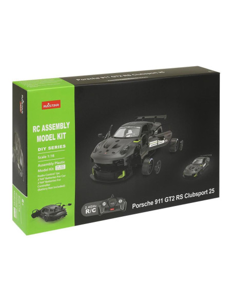 Ras99600,Masinuta Construibila Cu Telecomanda Porsche 911 Gt2 Rs Clubsport 25 Scara 1 La 18