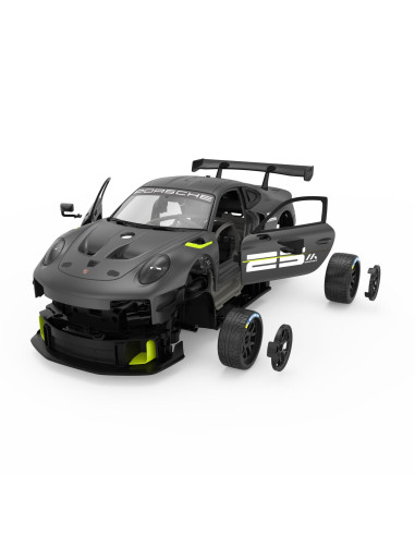 Ras99600,Masinuta Construibila Cu Telecomanda Porsche 911 Gt2 Rs Clubsport 25 Scara 1 La 18