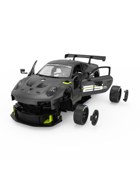 Ras99600,Masinuta Construibila Cu Telecomanda Porsche 911 Gt2 Rs Clubsport 25 Scara 1 La 18