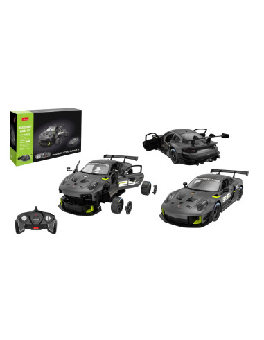 Ras99600,Masinuta Construibila Cu Telecomanda Porsche 911 Gt2 Rs Clubsport 25 Scara 1 La 18