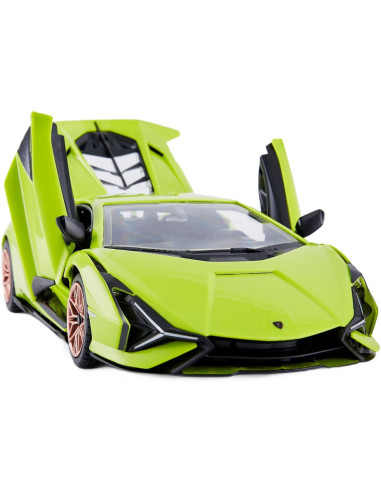 Ras97400,Masinuta Construibila Cu Telecomanda Lamborghini Sian Fkp 37 Scara 1 La 18