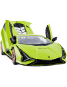 Ras97400,Masinuta Construibila Cu Telecomanda Lamborghini Sian Fkp 37 Scara 1 La 18