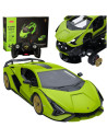 Ras97400,Masinuta Construibila Cu Telecomanda Lamborghini Sian Fkp 37 Scara 1 La 18