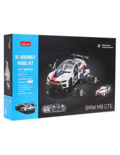 Ras97200,Masinuta Construibila Cu Telecomanda Bmw M8 Gte Scara 1 La 18