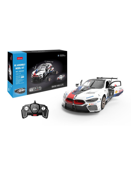 Ras97200,Masinuta Construibila Cu Telecomanda Bmw M8 Gte Scara 1 La 18