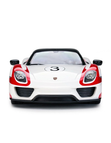 Ras70710_Alb,Masina Cu Telecomanda Porsche 918 Spyder Weissach Alb Scara 1 La 14