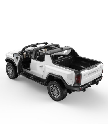 Ras93000_Alb,Masina Cu Telecomanda Gmc Hummer Ev Alb Scara 1 La 16