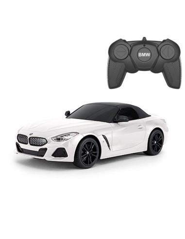 Ras95900_Alb,Masina Cu Telecomanda Bmw Z4 Roadster Alb Scara 1 La 18