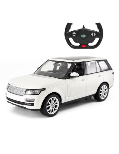 Ras49700_Alb,Masina Cu Telecomanda Range Rover Alb Scara 1 La 14