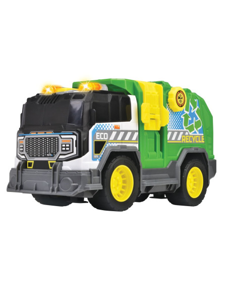 VV-203306021,Dickie Camion De Reciclare Cu Lumini Si Sunete 30cm