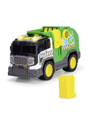 VV-203306021,Dickie Camion De Reciclare Cu Lumini Si Sunete 30cm