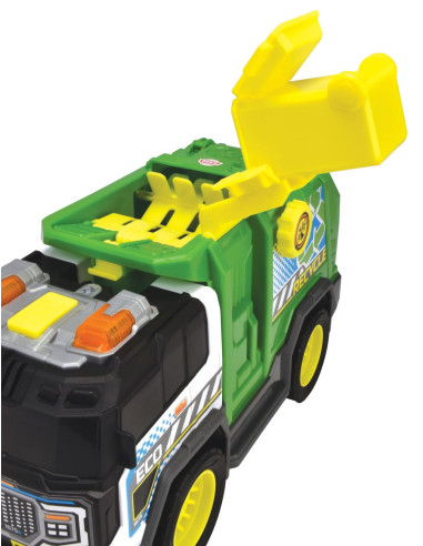 VV-203306021,Dickie Camion De Reciclare Cu Lumini Si Sunete 30cm