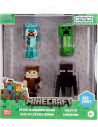 VV-253262004,Jada Minecraft Set 4 Figurine Metalice 6.5cm