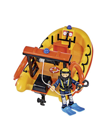 VV-109252571038,Pompierul Sam Barca Neptun Cu Figurina Penny Si Accesorii